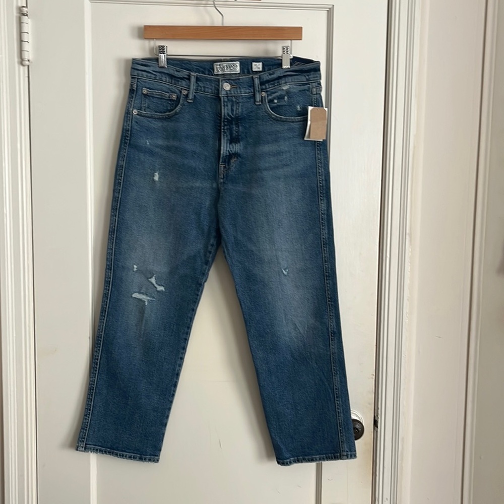 🌟 NEW LUCKY BRAND AUTHENTIC STRAIGHT CROP JEANS! 🌟